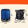 YZYL Camping Field Light Stool Backpack Backpack Ice Bag Solid and Durable Three-in-one view 2