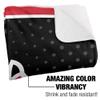 University of South Dakota Blanket, 50"x60" Logo Dots Silky Touch Sherpa Back Super Soft Throw Blanket view 3