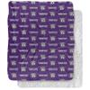 Weber State University Blanket, 50"x60" Logo Pattern Silky Touch Sherpa Back Super Soft Throw Blanket view 1