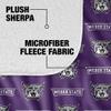 Weber State University Blanket, 50"x60" Logo Pattern Silky Touch Sherpa Back Super Soft Throw Blanket view 4