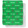 Marshall University Blanket, 50"x60" Logo Pattern Silky Touch Sherpa Back Super Soft Throw Blanket view 1
