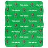 Marshall University Blanket, 50"x60" Logo Pattern Silky Touch Sherpa Back Super Soft Throw Blanket view 2
