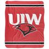 University of The Incarnate Word Blanket, 50"x60" Primary Logo Stripes Silky Touch Sherpa Back Super Soft Throw Blanket view 2