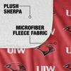 University of The Incarnate Word Blanket, 50"x60" Logo Pattern Silky Touch Sherpa Back Super Soft Throw Blanket view 4