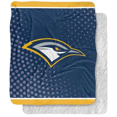 University of Tennessee at Chattanooga Blanket, 50"x60" Logo Dots Silky Touch Sherpa Back Super Soft Throw Blanket