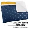 University of Tennessee at Chattanooga Blanket, 50"x60" Logo Dots Silky Touch Sherpa Back Super Soft Throw Blanket view 3