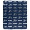 Longwood University Blanket, 50"x60" Logo Pattern Silky Touch Sherpa Back Super Soft Throw Blanket view 2