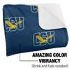 Coppin State University Blanket, 50"x60" Logo Pattern Silky Touch Sherpa Back Super Soft Throw Blanket view 3