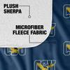 Coppin State University Blanket, 50"x60" Logo Pattern Silky Touch Sherpa Back Super Soft Throw Blanket view 4