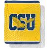 Coppin State University Blanket, 50"x60" Logo Dots Silky Touch Sherpa Back Super Soft Throw Blanket view 1