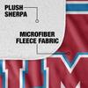 Loyola Marymount University Blanket, 50"x60" Primary Logo Stripes Silky Touch Sherpa Back Super Soft Throw Blanket view 4