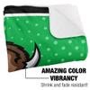 Marshall University Blanket, 50"x60" Logo Dots Silky Touch Sherpa Back Super Soft Throw Blanket view 3