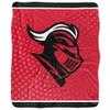 Rutgers University Blanket, 50"x60" Logo Dots Silky Touch Sherpa Back Super Soft Throw Blanket view 2