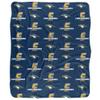 University of Tennessee at Chattanooga Blanket, 50"x60" Logo Pattern Silky Touch Sherpa Back Super Soft Throw Blanket view 2