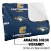 University of Tennessee at Chattanooga Blanket, 50"x60" Logo Pattern Silky Touch Sherpa Back Super Soft Throw Blanket view 3
