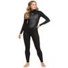 Roxy Womens 4/3mm Prologue Back Zip Wetsuit - Black | 4 view 1