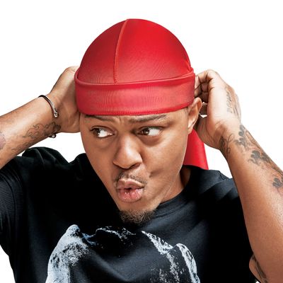 RED by Kiss Bow Wow X Power Wave Extreme Shine Silky Durag, Breathable, Long Tail Doo Rag for Maximum Wave Compression, Smooth Wide Straps, Durable Headwrap Turban Style (Red)