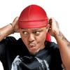 RED by Kiss Bow Wow X Power Wave Extreme Shine Silky Durag, Breathable, Long Tail Doo Rag for Maximum Wave Compression, Smooth Wide Straps, Durable Headwrap Turban Style (Red) view 1