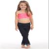 Kurve Girls Lace Bandeau Tube Bra - Strapless Bandeau Bra,UV Protective Fabric UPF50+, Neon Coral, Age (4-8) view 4