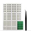 2D/3D/4D/5D Fishing Eyes Oval Pupil Fishing Lure Eye for Making Fishing Lure and Fly Tying (3D Luminous Green) view 1
