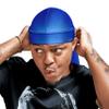 RED by Kiss Bow Wow X Power Wave Extreme Shine Silky Durag, Breathable, Long Tail Doo Rag for Maximum Wave Compression, Smooth Wide Straps, Durable Headwrap Turban Style (Blue) view 1