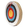 AUVIM Archery Targets Straw Solid Hand-Made Archery Target for Recurve Bow Compound Bow or Longbow 20 Inches Traditional Bow Arrow Target for Kids Youth Adult Archery Hunting Backyard Practice view 1
