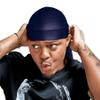 RED by Kiss Bow Wow X Power Wave Extreme Shine Silky Durag, Breathable, Long Tail Doo Rag for Maximum Wave Compression, Smooth Wide Straps, Durable Headwrap Turban Style (Navy) view 1