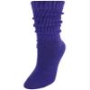 CTM Women's Super Soft Slouch Socks (1 Pair), Purple view 3