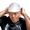 RED by Kiss Bow Wow X Power Wave Extreme Shine Silky Durag, Breathable, Long Tail Doo Rag for Maximum Wave Compression, Smooth Wide Straps, Durable Headwrap Turban Style (White) view 1