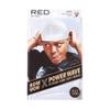 RED by Kiss Bow Wow X Power Wave Extreme Shine Silky Durag, Breathable, Long Tail Doo Rag for Maximum Wave Compression, Smooth Wide Straps, Durable Headwrap Turban Style (White) view 3