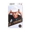 RED by Kiss Bow Wow X Power Wave Extreme Shine Silky Durag, Breathable, Long Tail Doo Rag for Maximum Wave Compression, Smooth Wide Straps, Durable Headwrap Turban Style (White) view 4