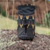 Noborou Chalk Bag for Rock Climbing | Bouldering Chalk Bag | Large Zippered Pocket | Adjustable and Removable Belt (Dusk) view 3
