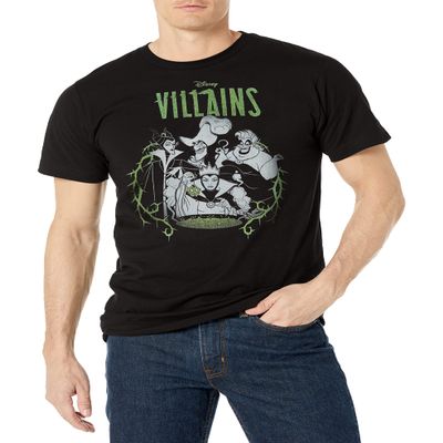 Disney Villains Hades Young Men's Short Sleeve Tee Shirt