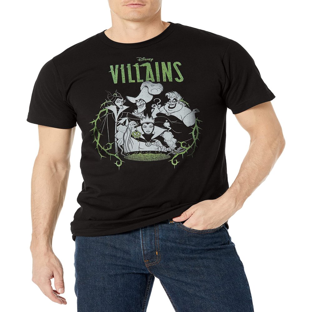 Disney Villains Hades Young Men's Short Sleeve Tee Shirt