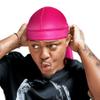 RED by Kiss Bow Wow X Power Wave Extreme Shine Silky Durag, Breathable, Long Tail Doo Rag for Maximum Wave Compression, Smooth Wide Straps, Durable Headwrap Turban Style (Pink) view 1