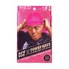 RED by Kiss Bow Wow X Power Wave Extreme Shine Silky Durag, Breathable, Long Tail Doo Rag for Maximum Wave Compression, Smooth Wide Straps, Durable Headwrap Turban Style (Pink) view 3