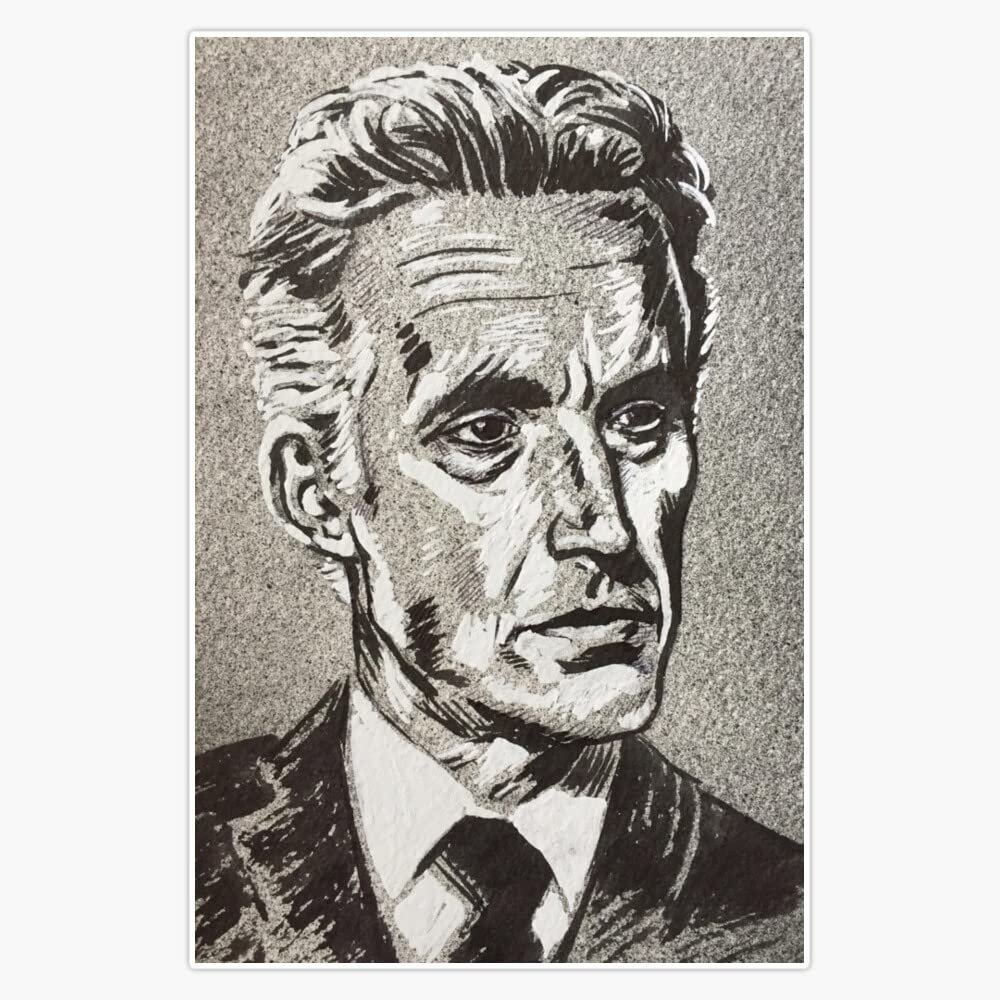 Jordan Peterson Bumper Sticker Vinyl Decal 5"