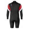 XCEL Mens Infiniti Solution Long Sleeve Springsuit 2mm - Black/Red/White | Medium Large view 2