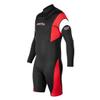 XCEL Mens Infiniti Solution Long Sleeve Springsuit 2mm - Black/Red/White | Medium Large view 3