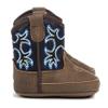 ARIAT Unisex Infant Lil Stompers Baby Boot, Navy/Medium Brown (Tombstone), 0 view 2