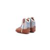 ARIAT Unisex Infant Lil Stompers Baby Boot, Light Blue/Tan (Shelby), 2 view 2