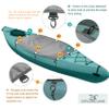 Explore Land Universal Kayak Cockpit Drape Waterproof Seal Cockpit Cover for Indoor and Outdoor Large 60 x 29 inch, Grey view 4