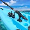 2 Pack Baitcaster/Spinning Rod Holder with Side Deck Mount (Holder + Mount) view 4