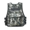 Aislor Kids Boys Girls Camouflage Vest Security Guard Waistcoat CS Field Combat Training Swat Police Outdoor Costume Light Camouflage 3-7 Years view 2