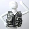 Aislor Kids Boys Girls Camouflage Vest Security Guard Waistcoat CS Field Combat Training Swat Police Outdoor Costume Light Camouflage 3-7 Years view 3
