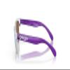 Oakley Youth Unisex Kids OJ9009 Frogskins XXS Square Sunglasses, Clear/Prizm Violet, 48 mm view 2