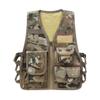 Aislor Kids Boys Girls Camouflage Vest Security Guard Waistcoat CS Field Combat Training Swat Police Outdoor Costume Camouflage 3-7 Years view 1