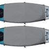 Explore Land Universal Kayak Cockpit Drape Waterproof Seal Cockpit Cover for Indoor and Outdoor 2 Pack - Regular 44 x 28 inch, Grey view 1
