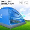 CAMEL CROWN 2/3/4/5 Person Camping Dome Tent, Waterproof,Spacious, Lightweight Portable Backpacking Tent for Outdoor Camping/Hiking view 4