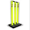 Thrifty Sports Combo of 2 Full Size Set 32" Heavy Plastic Cricket Stump Set (Florcent) view 3